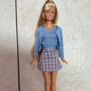Barbie bead n beauty redressed in sign language teacher outfit